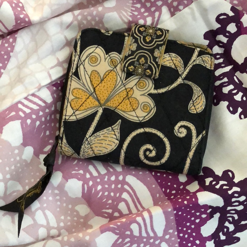 Vera Bradley wallet vintage pattern